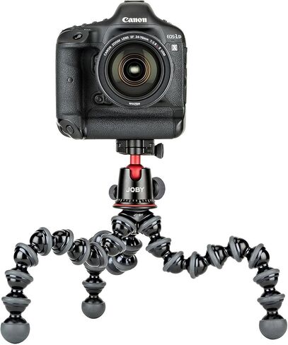 Joby GorillaPod 5K Flexible Mini-Tripod with Ball Head Kit, with A Bonus ZAYKiR Phone Adapter - Bundle in Kuwait
