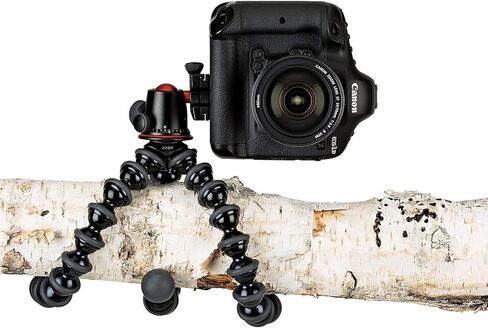 Joby GorillaPod 5K Flexible Mini-Tripod with Ball Head Kit, with A Bonus ZAYKiR Phone Adapter - Bundle in Kuwait