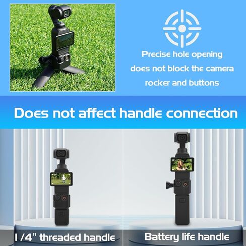 محول توسيع O'woda Pocket 3، حامل إطار ثابت للكاميرا متعدد الاستخدامات وحامل كاميرا لملحقات DJI OSMO Pocket 3 in Kuwait