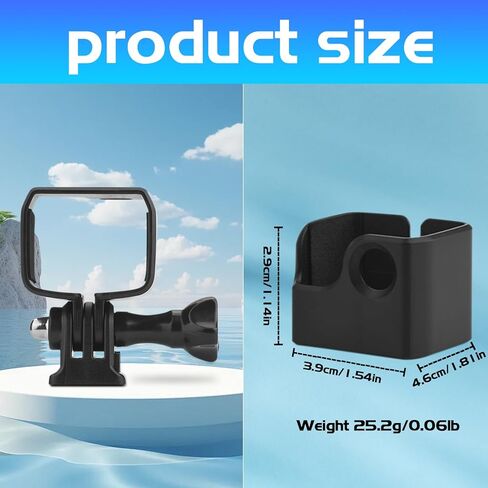 محول توسيع O'woda Pocket 3، حامل إطار ثابت للكاميرا متعدد الاستخدامات وحامل كاميرا لملحقات DJI OSMO Pocket 3 in Kuwait