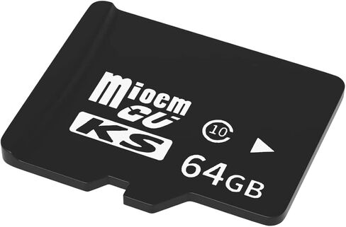 بطاقة ذاكرة Rraycom بطاقة ذاكرة فلاش عالية السرعة تصل إلى 120 ميجابايت/ثانية، بطاقة TF سعة 64 جيجابايت متوافقة مع كاميرا الأمان، والمحول، وإطار الصور الرقمي، والساعة، وتسجيل الصورة بدقة FHD و4K UHD in Kuwait