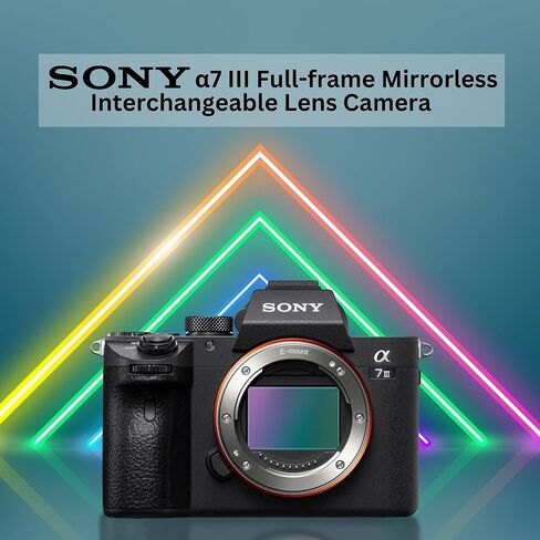 Sony Alpha a7 III 24.2MP Full Frame Mirrorless Digital Camera with 4K Video & Fast Autofocus Bundle with 17-50mm F/4 Di III VXD, Editing Software, 128GB SD Card, and Accessories (7 Items) in Saudi Arabia