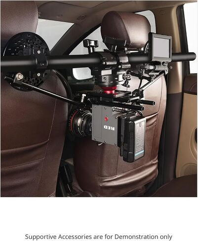 PROAIM Camera Support Leveling Base. Comes with Mitchell & 3/8" Base Mount. Payload up to 30kg/66lb. Swivel 360° with Inclination of up to 27°. (P-LB1-01) in Saudi Arabia
