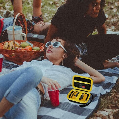 حقيبة حمل صلبة من ALKOO متوافقة مع كاميرا KODAK PIXPRO WPZ2 القوية المقاومة للماء والصدمات والغبار وكاميرا واي فاي الرقمية وملحقاتها، حامل تخزين لبطاقة ذاكرة SD/بطارية بديلة - صندوق فقط in Kuwait