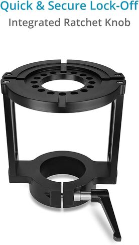 PROAIM Mitchell Riser Adapter Euro/Elemac Base Mount for Cinema Dolly, Bazooka & More. Heavy-Duty Height Riser with Accessory Mounting Options. Stable Camera Base, Payload 200kg/440lb (MA-293-00) in Saudi Arabia