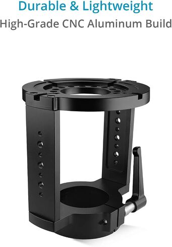 PROAIM Mitchell Riser Adapter Euro/Elemac Base Mount for Cinema Dolly, Bazooka & More. Heavy-Duty Height Riser with Accessory Mounting Options. Stable Camera Base, Payload 200kg/440lb (MA-293-00) in Saudi Arabia