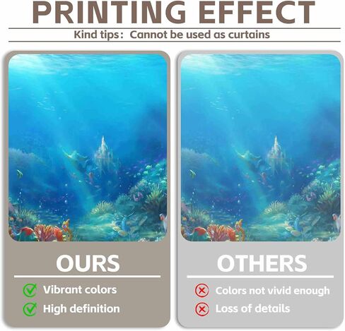 7x5ft Fabric Under The Sea Photography Backdrop Little Mermaid Underwater Background Ocean Princess Birthday Baby Shower Party Photo Tapestry Props in Saudi Arabia