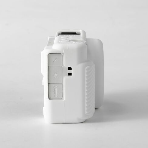 حافظة Canboc لكاميرا Sony ZV-1F/ ZV-1 II/ZV-1M2 الرقمية، غطاء سيليكون ناعم لكاميرا ZV1F، مضاد للخدش، أبيض (الجراب فقط) in Kuwait