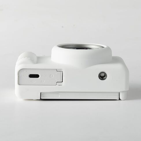 حافظة Canboc لكاميرا Sony ZV-1F/ ZV-1 II/ZV-1M2 الرقمية، غطاء سيليكون ناعم لكاميرا ZV1F، مضاد للخدش، أبيض (الجراب فقط) in Kuwait