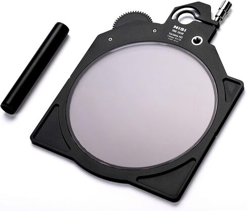 NiSi Cinema 4x5.65 (6mm Thick) True Color VND | 1-5 Stop Variable Neutral Density Lens Filter for 4x5.65 Matte Boxes | Cinematography and Videography in Kuwait