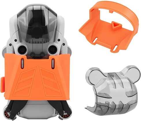 حزام حامل المروحة + غطاء للعدسات Gimbal لـ DJI Mini 3 Pro Drone Props Blade Guard ملحقات حماية (محدثة) in Kuwait