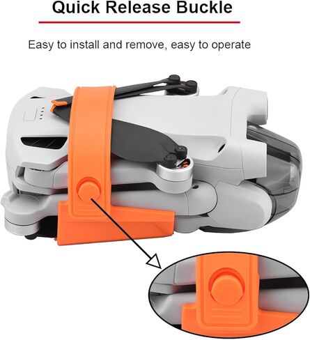 حزام حامل المروحة + غطاء للعدسات Gimbal لـ DJI Mini 3 Pro Drone Props Blade Guard ملحقات حماية (محدثة) in Kuwait