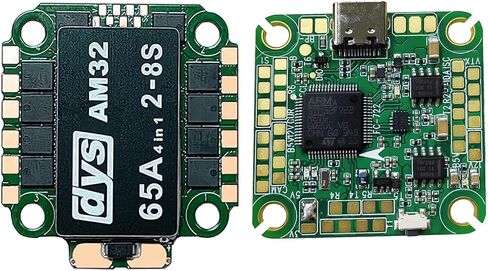 DYS F7 F722 وحدة تحكم الطيران 30x30 AM32 65A 4in1 2-8S فرش ESC لسباقات الطائرة بدون طيار حرة FPV الطائرة بدون طيار كوادكوبتر (FC722) in Saudi Arabia