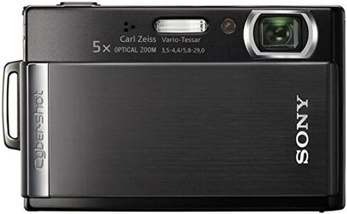 كاميرا رقمية Sony Cybershot DSC-T300 بدقة 10.1 ميجابكسل مع تكبير بصري 5x مع لقطة فائقة الثبات (أسود) (متجددة) in Saudi Arabia