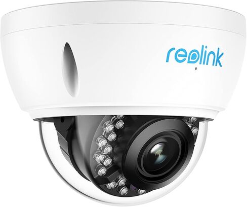 REOLINK 4K PoE Home Security Camera, IP Camera with 128 Degree, 2.8mm Lens, 5X Optical Zoom & IK10 Vandalproof for Outdoor Surveillance, Smart Detection, No PT Supported, RLC-842A (Renewed) in Saudi Arabia