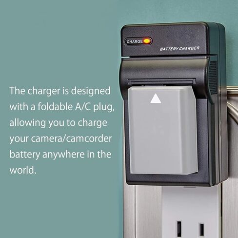 شاحن بطارية NP-FZ100 شاحن BC-QZ1 مع قابس متوافق مع كاميرات Sony Alpha 9 وA9 وAlpha 9R وA9R وAlpha 9S A9S وA7RIII A7R3 وa7 II وغيرها من الكاميرات in Kuwait