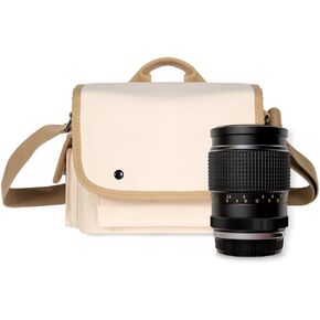 Camera Bag for DSLR, Small Canvas Backpack, Large Capacity, Black (Dark Grey, Small) in Kuwait