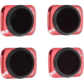 4Pack ND Filter Set (ND8 ND16 ND32 ND64) Compatible with for DJI Mavic Air 2 Drone (Not Compatible with AIR 2S)