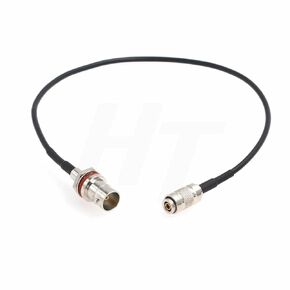 3G HD-SDI Video Cable for Blackmagic Camera Video Assist Monitor and Hyperdeck Shuttle (1.5m, Right Angle DIN 1.0/2.3 to Male BNC)