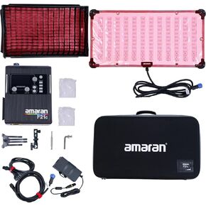 Aputure Amaran F21c 100W RGBWW Flexible LED Mat with Honeycomb Grid CRI 95+ CCT 2500K to 7500K Support Sidus Link App Control Built-in 15 Lighting FX