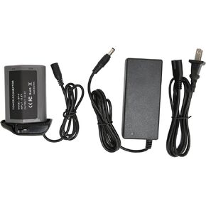 EL18 DC Dummy Battery,EL18 DC Coupler AC Power Adapter Supply Kit Compatible for Nikon A7c D4 D4S D5 D6 Cameras,100?240V(US Plug)