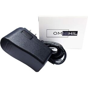 [UL Listed] OMNIHIL 6.5FT USB Adapter compatible with Samsung NX Series: NX1000, NX1100, NX3000, NX300 Power Supply Charger