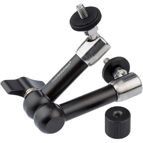 ذراع تمديد الاحتكاك السحري المتغير ProMediaGear A12 مقاس 7 بوصات مع محول 1/4 بوصة -20 ذكر إلى أنثى in Kuwait