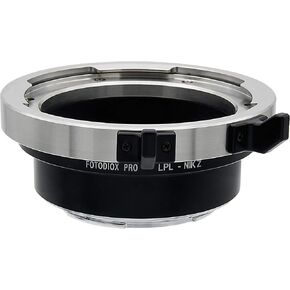 Fotodiox Pro Lens Mount Adapter - Compatible with Arri LPL (Large Positive Lock) Mount Lenses to Nikon Z-Mount Mirrorless Cameras