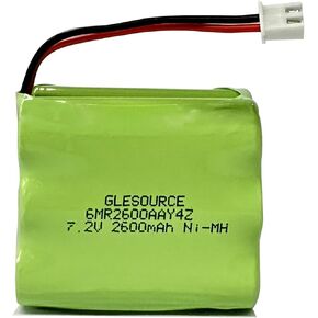 XUNTU 7.2V Backup Battery Compatible for 2Gig BATT1X BATT2X BATT1 GC2 2GIG-CNTRL2 2GIG-CP2 GCKIT311 Alarm System Battery, 2Gig 228844 Go Control Panel Security System Alarm (1 Pack)