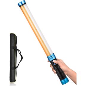 UTEBIT Video Light Wand，Photography Portable LED Handheld Light with 4 Modes 10 Brightness Levels, 2000 Lumen,Adjustable Color Temperature 3200K-5500K (Battery & Charger Not Included)