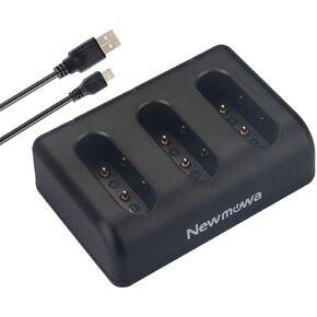 Newmowa Rapid 3-Channel Charger for Sony NP-BX1 and Sony DSC-RX100,DSC-RX100 II,DSC-RX100M II,DSC-RX100 III,DSC-RX100 IV,DSC-RX100 V,DSC-RX100 VII,ZV-1