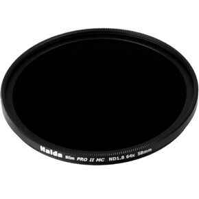 Haida 58mm Slim PRO II Multi-Coated ND64 Filter Neutral Density ND 1.8 58 6 Stop