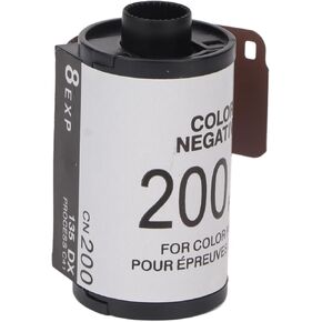 Color Printing Film 35mm High Definition Camera Color Film 8 Sheets ISO200 Outdoor