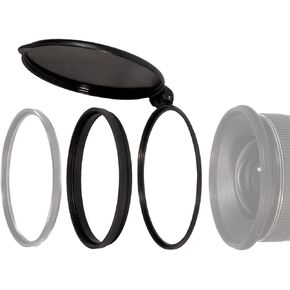 OP/TECH USA 0701771 Converter Cap 77mm - Flip-Open Lens/Filter Cap for Cameras