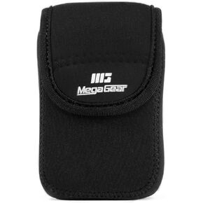 MegaGear MG750 Canon PowerShot SX620 HS, IXUS 180, IXUS 185, IXUS 360 HS, IXUS 190 is, IXUS 170 is, SX610 HS Ultra Light Neoprene Camera Case - Black