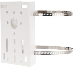 BeElion(TM Universal Metal Pole Column Vertical Pole Mounting Bracket for CCTV Wall Mounts Dome Cameras PTZ
