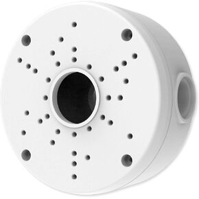 Seco-Larm EV-SSWQ Enforcer Junction Box Bracket, White; for use with Small Turret Cameras