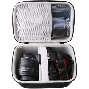 JINMEI Hard EVA Carrying Case Compatible with Canon EOS M50/EOS M50 Mark II Mirrorless Vlogging Camera Kit Case.