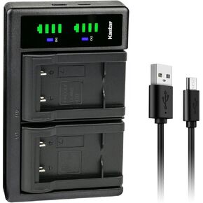 Kastar LB-012 LTD2 USB Battery Charger Compatible with Kodak PixPro FZ51 (KDK-FZ-51BL), PixPro FZ52, PixPro FZ53, PixPro SL5 Smart Lens Camera
