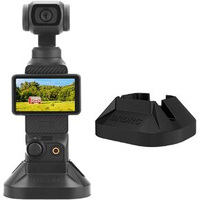 Camera Mount Stand Base for DJI Osmo Pocket 3, Non-Slip Stable Desktop Mount Support Base Gimbal Support Adapter for DJI Osmo Pocket 3 Accessories in Kuwait