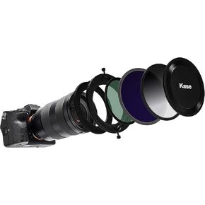 Kase Wolverine 82mm Master IV Kit M4 Magnetic Shockproof Tempered Optical Glass 3 Filter Kit Inc 95mm Adjustable Soft Grad 82