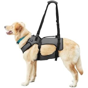 Coodeo Dog Lift Harness, Support & Recovery Sling, Pet Rehabilitation Lifts Vest Adjustable Breathable Straps for Old, Disabled, Joint Injuries, Arthritis, Paralysis Dogs Walk (Small)