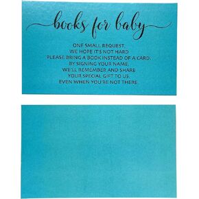 FLYING DRAGON 100 books for baby cards, baby shower invitation insert card, Gender Neutral(PINK)