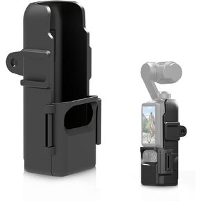 PULUZ Camera Expansion Adapter for DJI OSMO Pocket 3 Accessories,Protective Cage Cold Shoe Light Microphone Tripod Mount Bracket with 1/4 Thread Connector