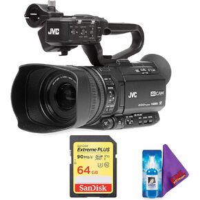 JVC GY-HM180 Ultra HD 4K Camcorder with HD-SDI + Pro Memory Card