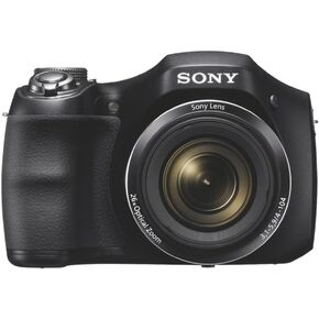 سوني Cybershot H200 Black 20.1MP 26X (الطراز القديم) (مجدد معتمد)