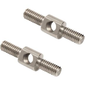 9.Solutions 5/8" Rod Connector (2pcs), Stainless Steel, 9.VB5108