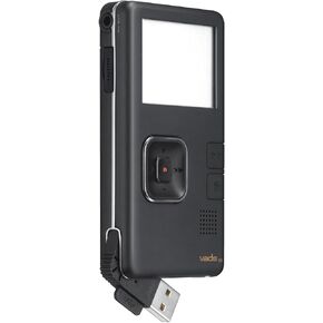 كاميرا فيديو للجيب من Creative Labs Vado HD 720p مع مساحة تخزين فيديو 8 جيجابايت وتكبير رقمي 2x (أسود) الطراز القديم in Kuwait