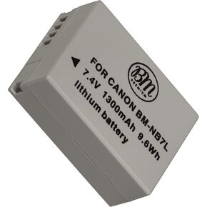 Big Mike's BM Premium NB-7L Battery for Canon PowerShot G10, G11, G12, SX30 IS Digital Camera
