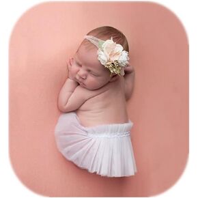 Newborn Photography Props Outfits Girls Lace Headband Princess Tutu Dress Skirt Baby Photo Prop Newborn Photoshoot